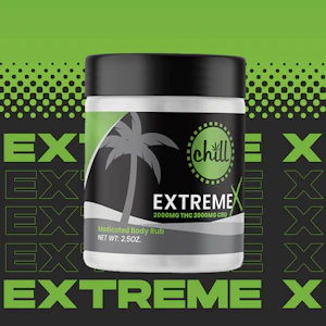 Chill Medicated - 1:1 EXTREME X Body Rub - 2000mg - CME