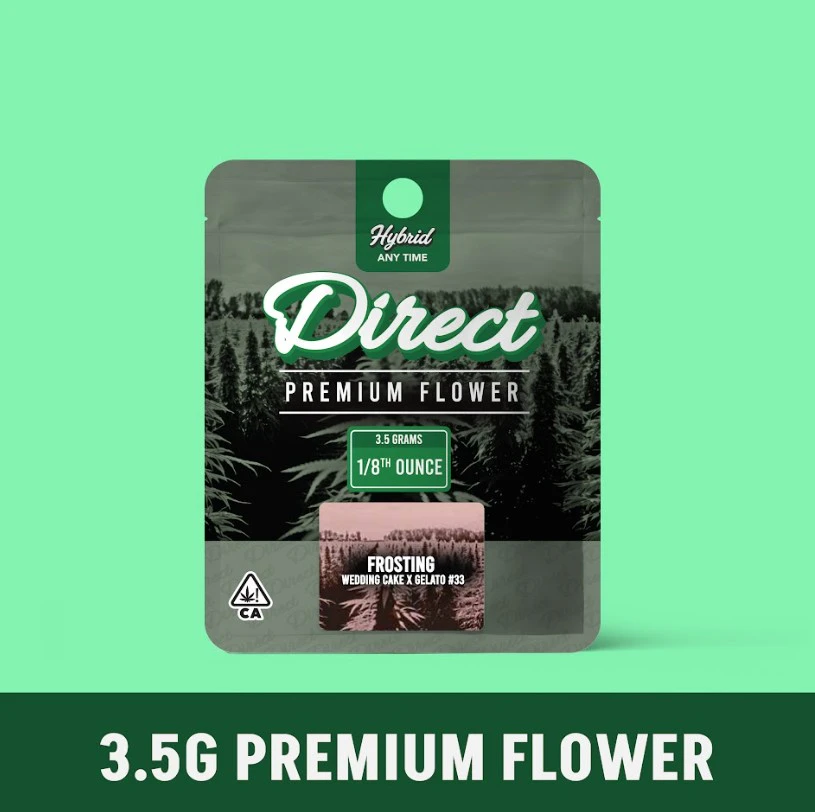 Direct - DIRECT: Frosting 3.5g- Greenhouse Flower (H) Main Image