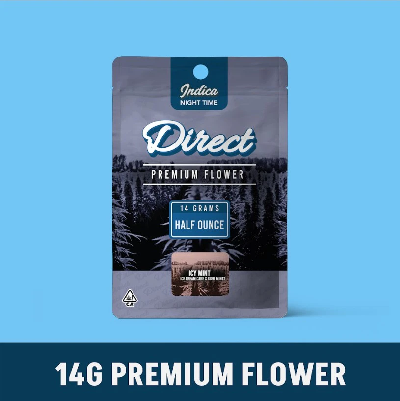 Direct - DIRECT: Icy Mint 14g - Greenhouse Flower (I) Main Image