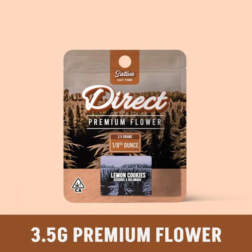 Direct - DIRECT: Lemon Cookies 3.5g - Greenhouse Flower (S) Main Image