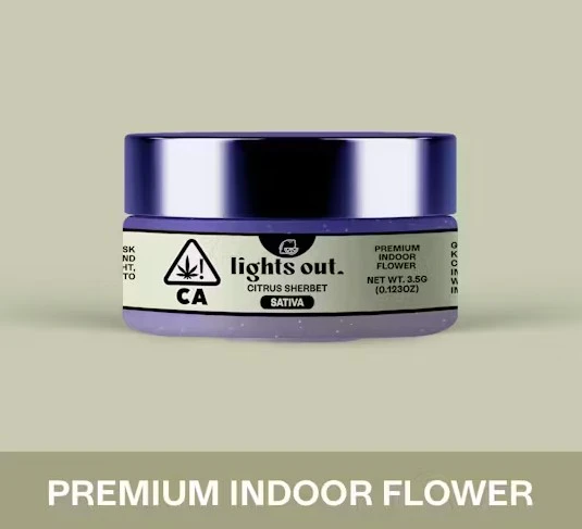 Lights Out - LIGHTS OUT: Jet Fuel Runtz 3.5g - Premium Indoor Flower (S) Main Image