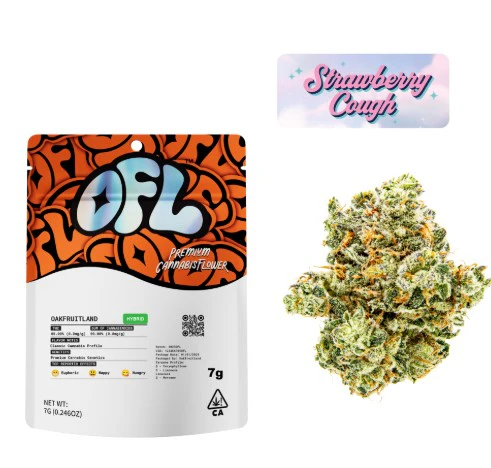 Oakfruitland (OFL) - OAKFRUITLAND: Strawberry Cough 7g - Indoor Flower (S) Main Image