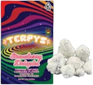TERPYS: Strawberry Daiquiri Diamond, Crumble & Terpene Infused Flower 3.5g (I)