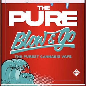 PRIME CANNABIS - Blow & Go - The Pure - Disposable Vape - 1G
