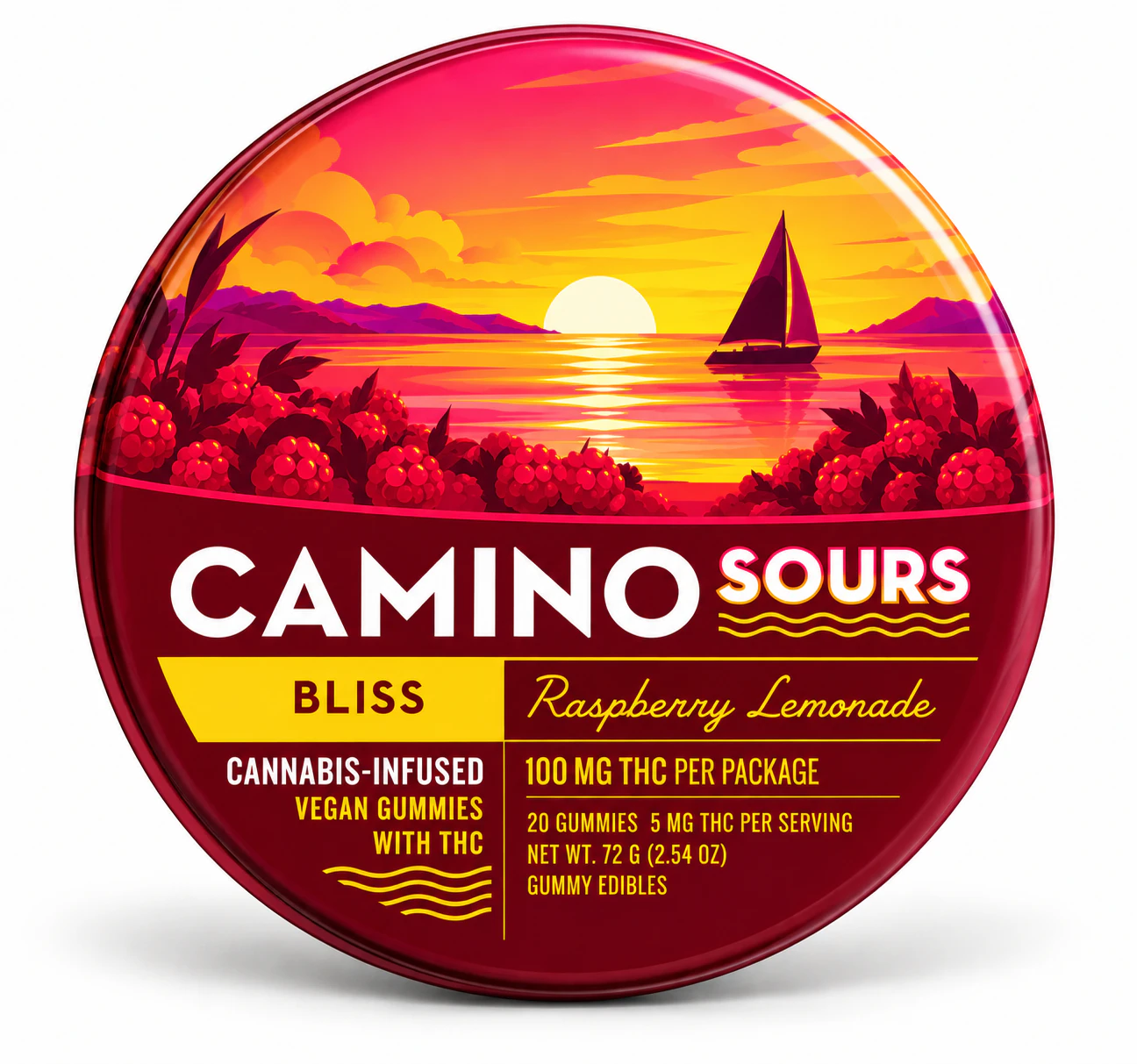 Camino - Camino | Sour Gummy | Raspberry Lemonade | 10-pack Main Image