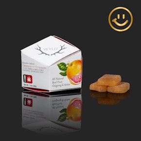 WYLD | Grapefruit 1:1:1 THC/CBC/CBG Gummies | 10pcs