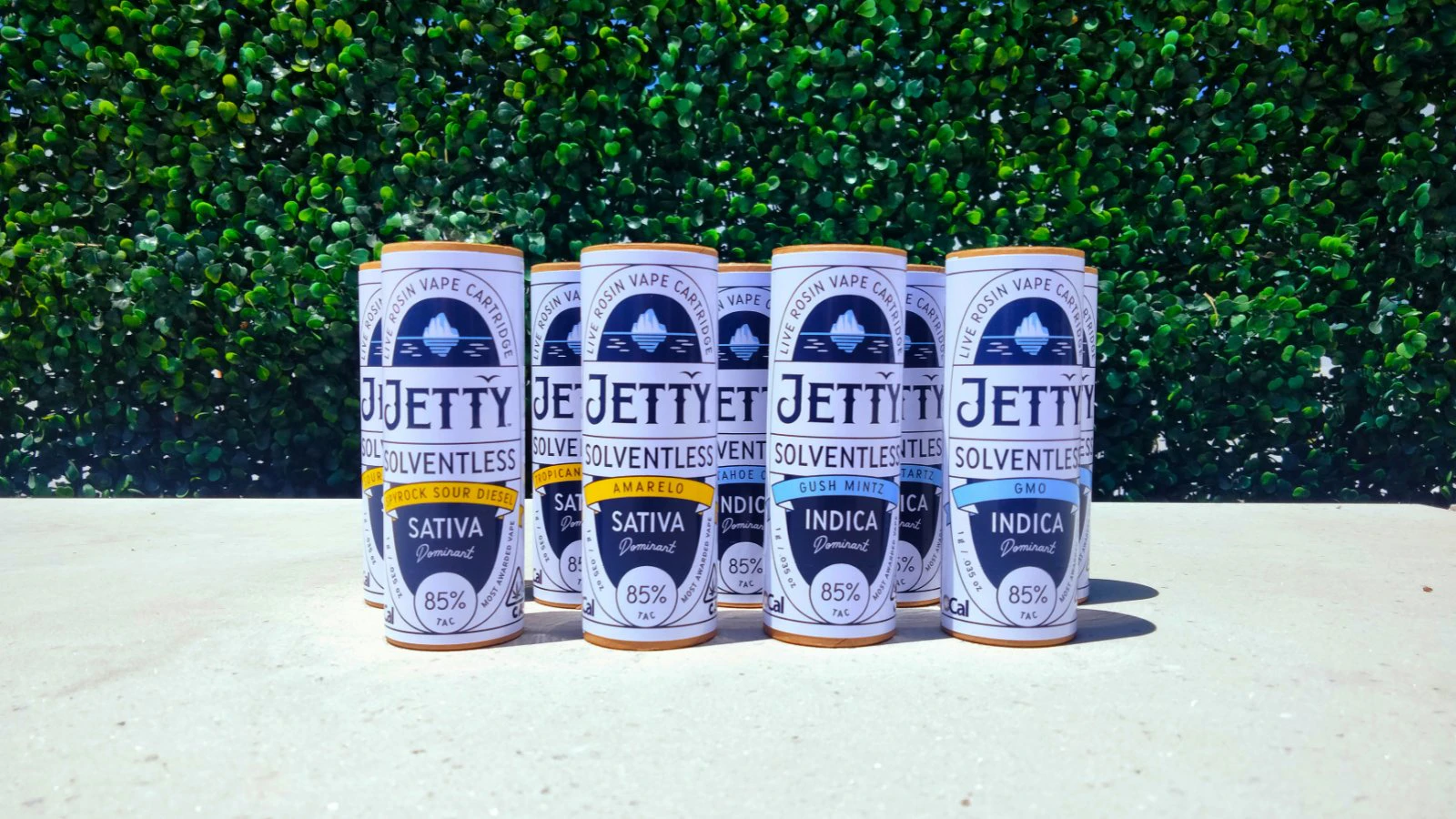 Jetty - Jetty OCAL Papaya Cake Solventless Vape Cartridge 1g Main Image