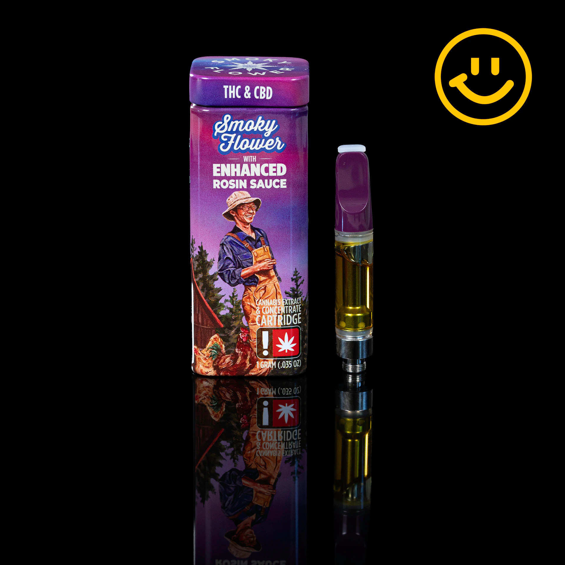 Drops - Smoky Flower | Papaya Punch Enhanced Rosin Sauce | 1g Main Image