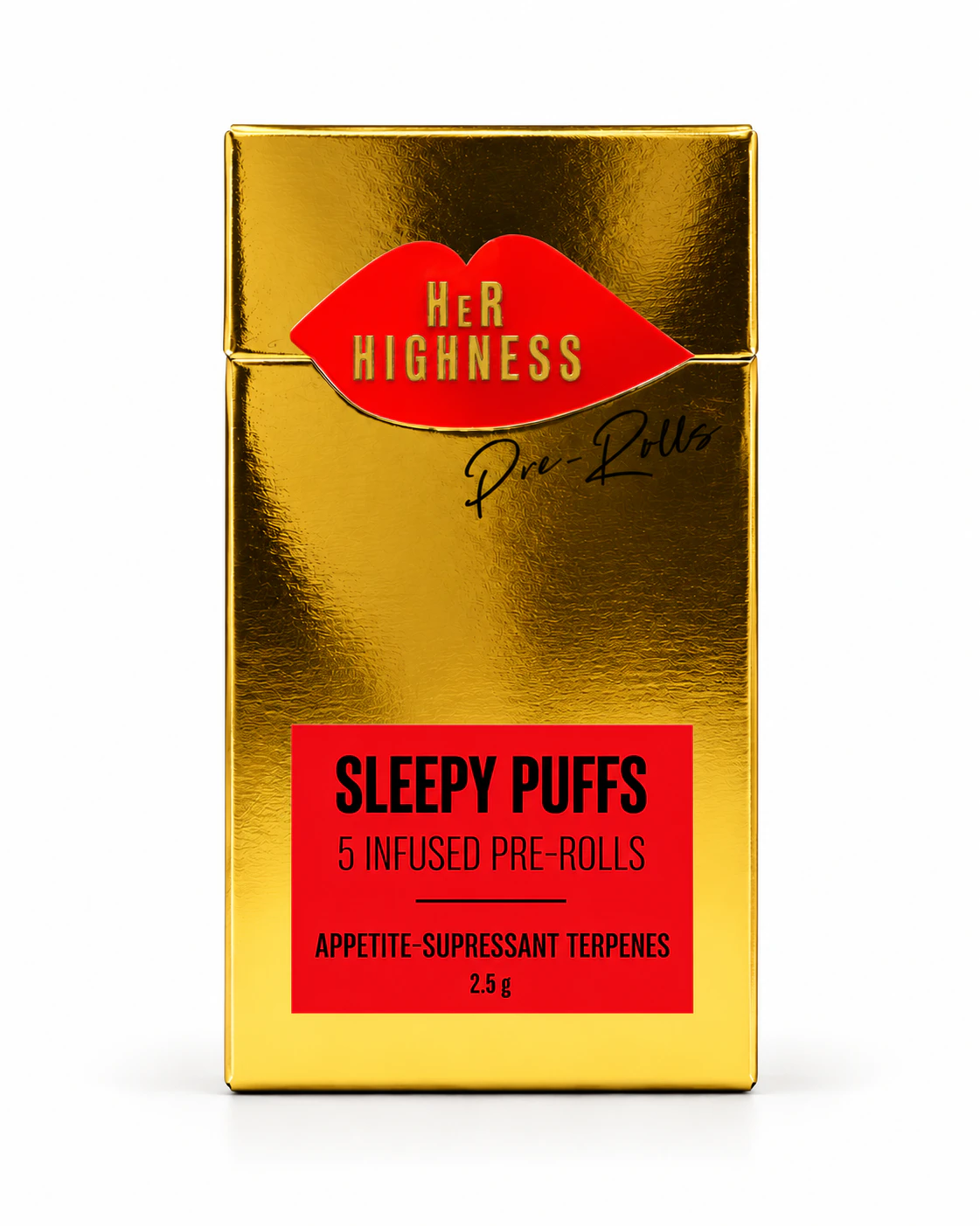Her Highness - Her Highness | Sleepy Puffs | Strawberry Milkshake | 5 Pack | 2.5g Main Image