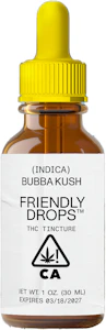 FRIENDLY BRAND - Drops Bubba Kush 1000mg
