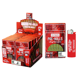 FIRE DEPT. CANNABIS - Blue Nerdz, 10 pack, 10g