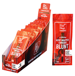 FIRE DEPT. CANNABIS - Sour Garlic Mints, Blunt, 1g