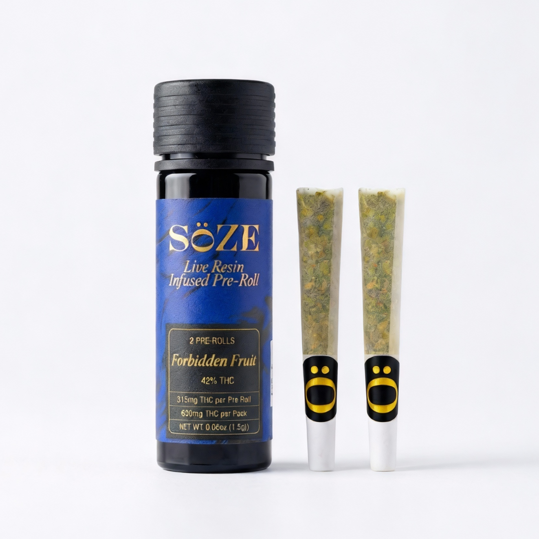 SÖZE | Forbidden Fruit Infused - 2pk - 1.5g - Pre-roll 