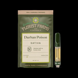 FLORIST FARMS - Florist Farms | Durban Poison | 1G Cartridge