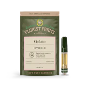 Gelato 1g Vape Cartridge - Hybrid | Florist Farms
