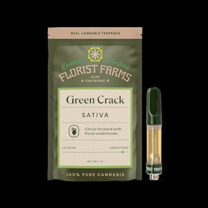FLORIST FARMS - FLORIST FARMS | GREEN CRACK | 1G Cartridge