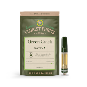 FLORIST FARMS - Green Crack | Cartridge | 1g | Florist Farms