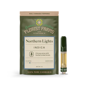 Florist Farms - Northern Lights | Vape cart 510 | 1 g | Florist Farms