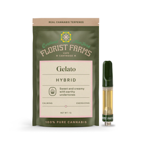 FLORIST FARMS - Gelato | Cartridge | 1g | Florist Farms
