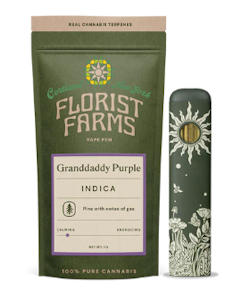 FLORIST FARMS - Granddaddy Purple | AIO | 1g | Florist Farms