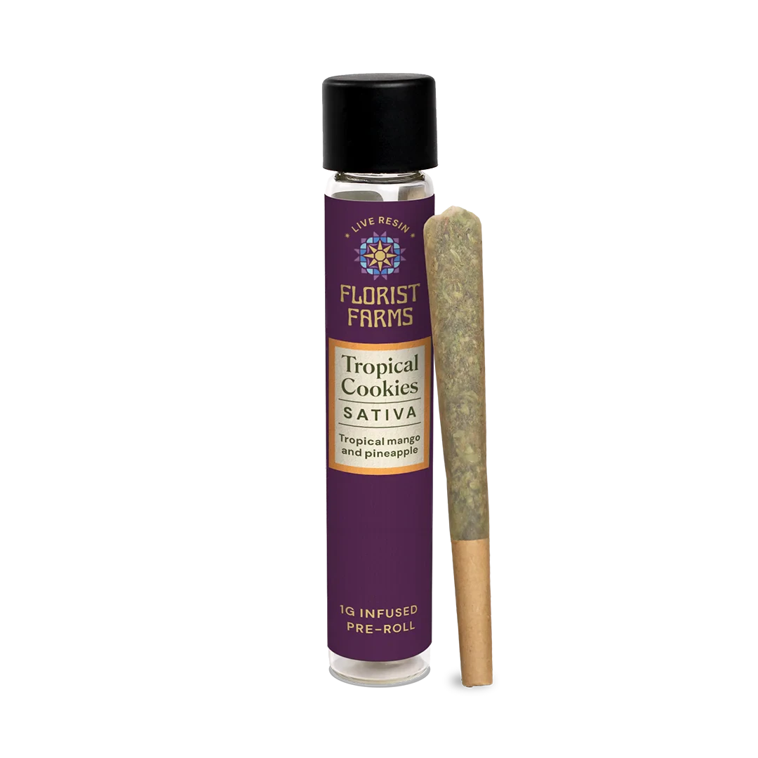 Florist Farms - Florist Farms Tropical Cookies - 1g Infused Preroll Main Image