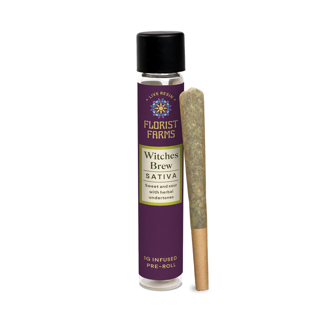 Florist Farms - Florist Farms - Witches Brew - Live Resin & Diamond Infused - 1g - Preroll Main Image