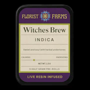 FLORIST FARMS | Witches Brew | 5 Pk 0.5G PREROLLS
