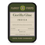 Gorilla Glue | Pre-rolls | .5g/7 pack | Florist Farms