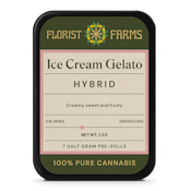 Ice Cream Gelato Infused Pre-Rolls | .5g, 7-pack