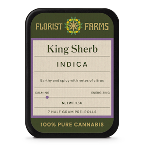 FLORIST FARMS - King Sherbet pre-roll | .5g, 7pack