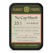 No Cap Sherb | 1/2 Gram Joints | 7pk