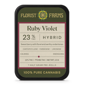 Ruby Violet | 1/2 Gram Joints | 7pk