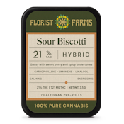 Sour Biscotti | 1/2 Gram Joints | 7pk