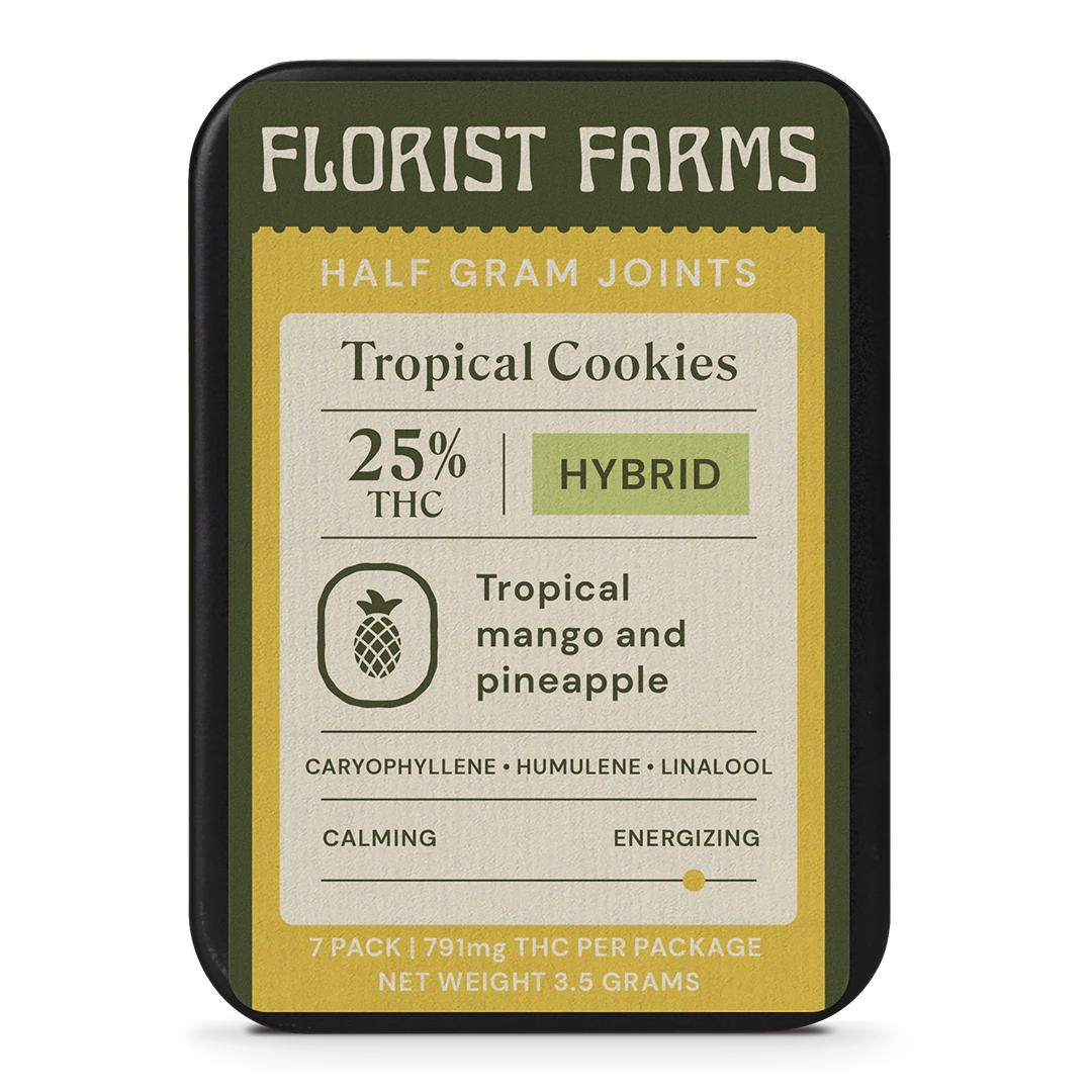Florist Farms - Trop Cookies pre-rolls | .5g, 7pack Main Image