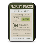 Wedding Cake | 1/2 Gram Joints - 7pk