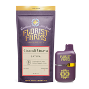 Grandi Guava | Florist Farms | All-In-One Vape | Live Resin | 1g
