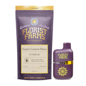Florist Farms - Super Lemon Haze - Live Resin - 1g AIO Disposable