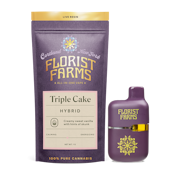 Florist Farms - Triple Cake - Live Resin - 1g AIO Disposable