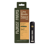 Florist Farms - Banana Runtz - Live Resin Rechargeable - 1g - Vape