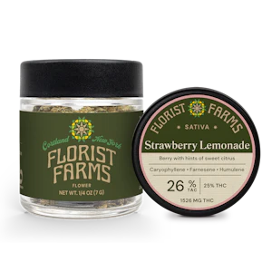 FLORIST FARMS - Florist Farms - Strawberry Lemonade - 7g - 25% THC - Dry Flower