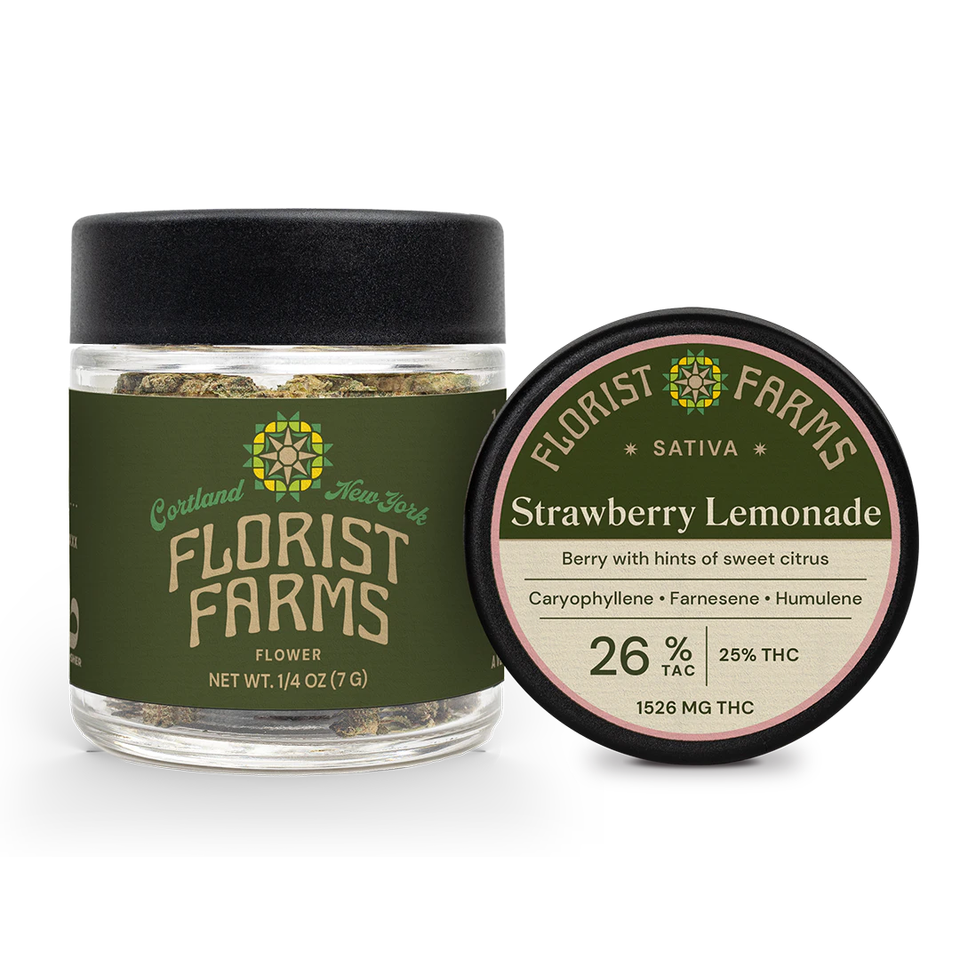 Florist Farms - Florist Farms - Strawberry Lemonade - 7g - 25% THC - Dry Flower Main Image