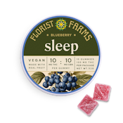 Florist Farms - Blueberry - Sleep - (Vegan) - 10mg - Edible