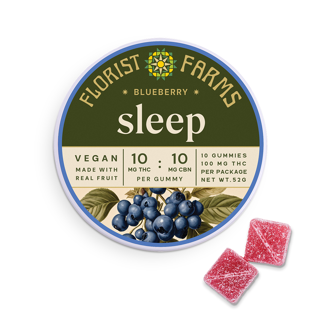 Blueberry (Sleep) - 100mg - Edible