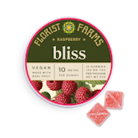 Florist Farms - Raspberry (Vegan) - Bliss - 100mg - Edible