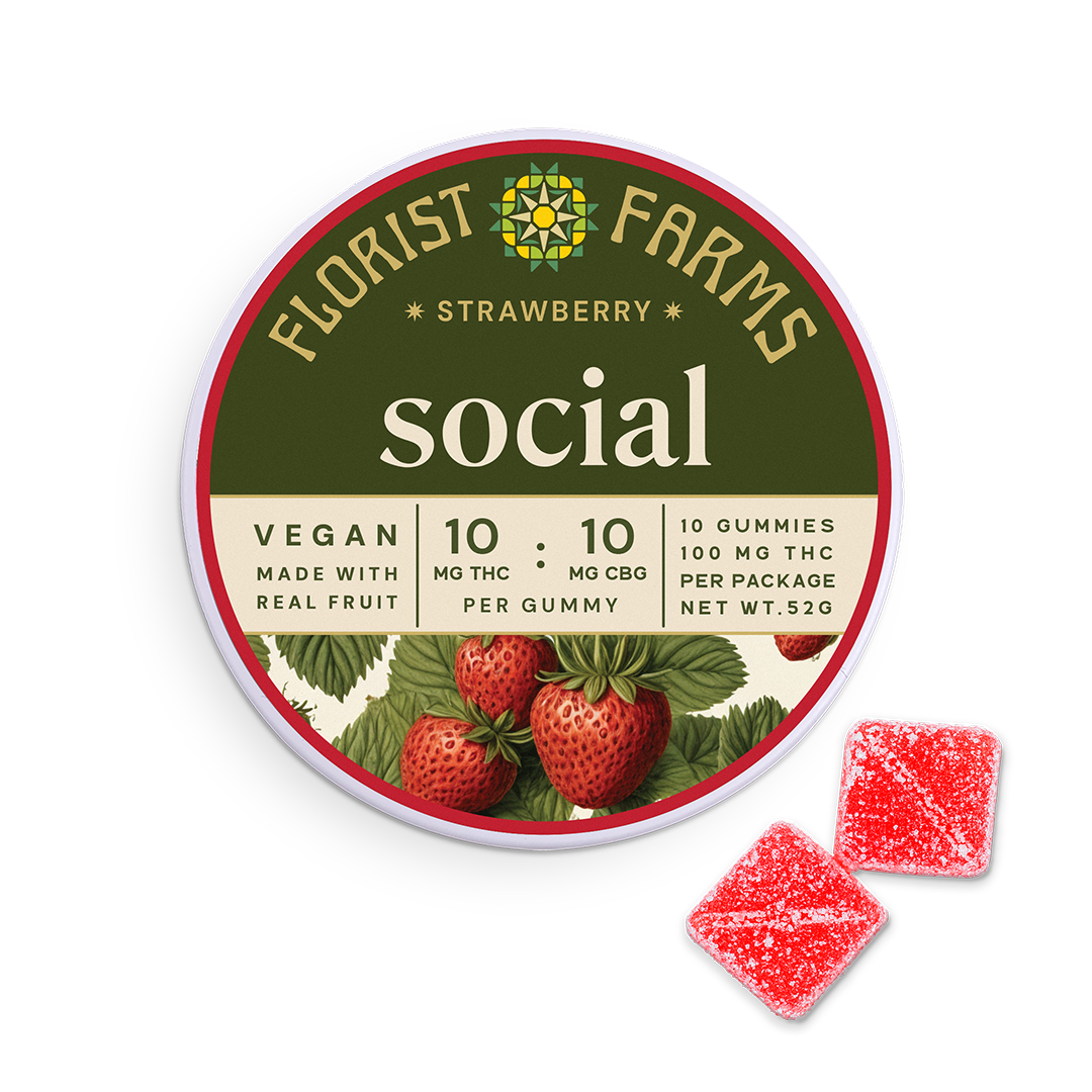 Strawberry (Social) - 100mg Edible