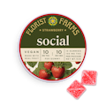 Florist Farms - Strawberry - Social - (Vegan) - 100mg - Edible