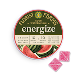 Florist Farms - Sour Watermelon (Vegan) - Energize - 100mg - Edible