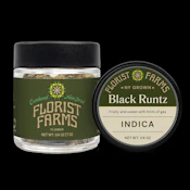 Florist Farms Black Runtz 7g Flower Jar