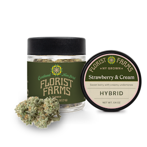 FLORIST FARMS - Strawberry & Cream | 7g Whole Flower