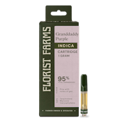 Florist Farms - Granddaddy Purple - 1g Cartridge - Vape